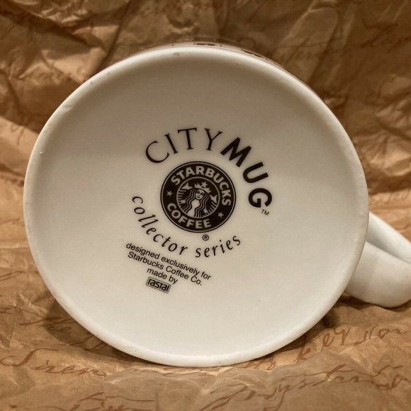 Starbucks Original '94 Collector Series LYON FRANCE Mug Cup VHTF - Picture 8 of 9